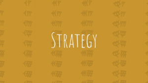 Strategy: